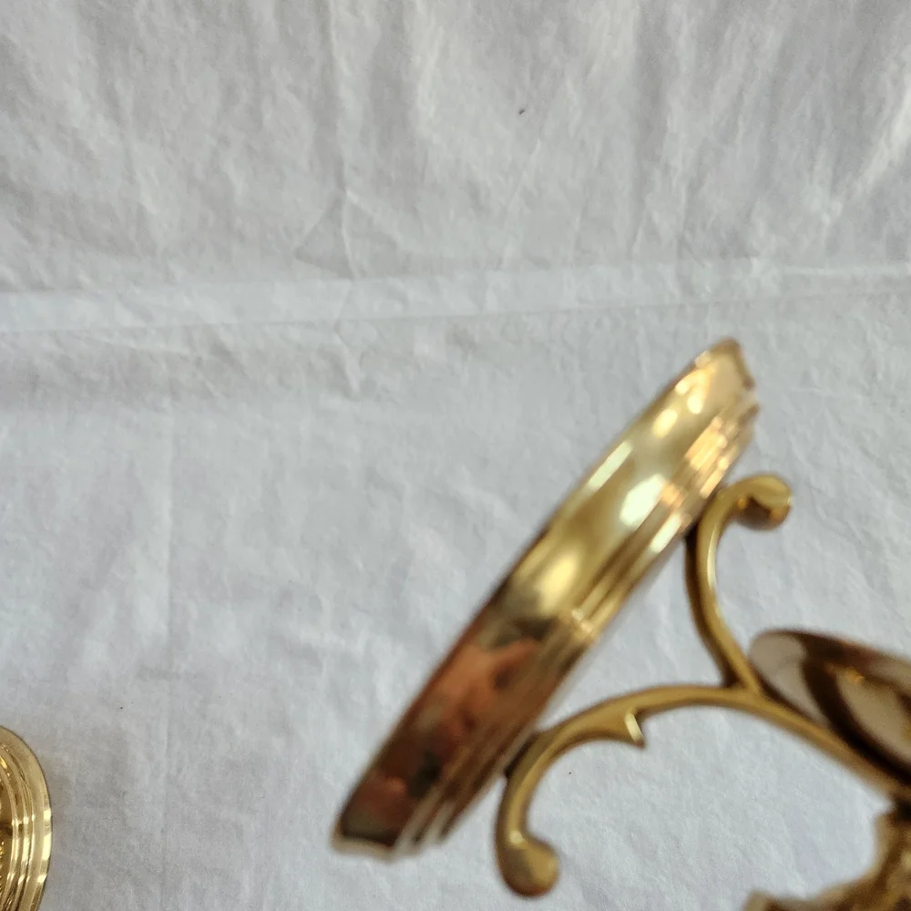 Brass Wall Candle Sconces